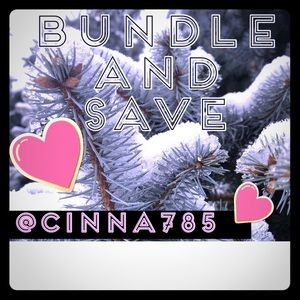 Bundle your items and SAVE